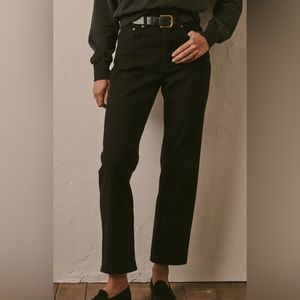 Soft Black Ridge Twill Rider Pant